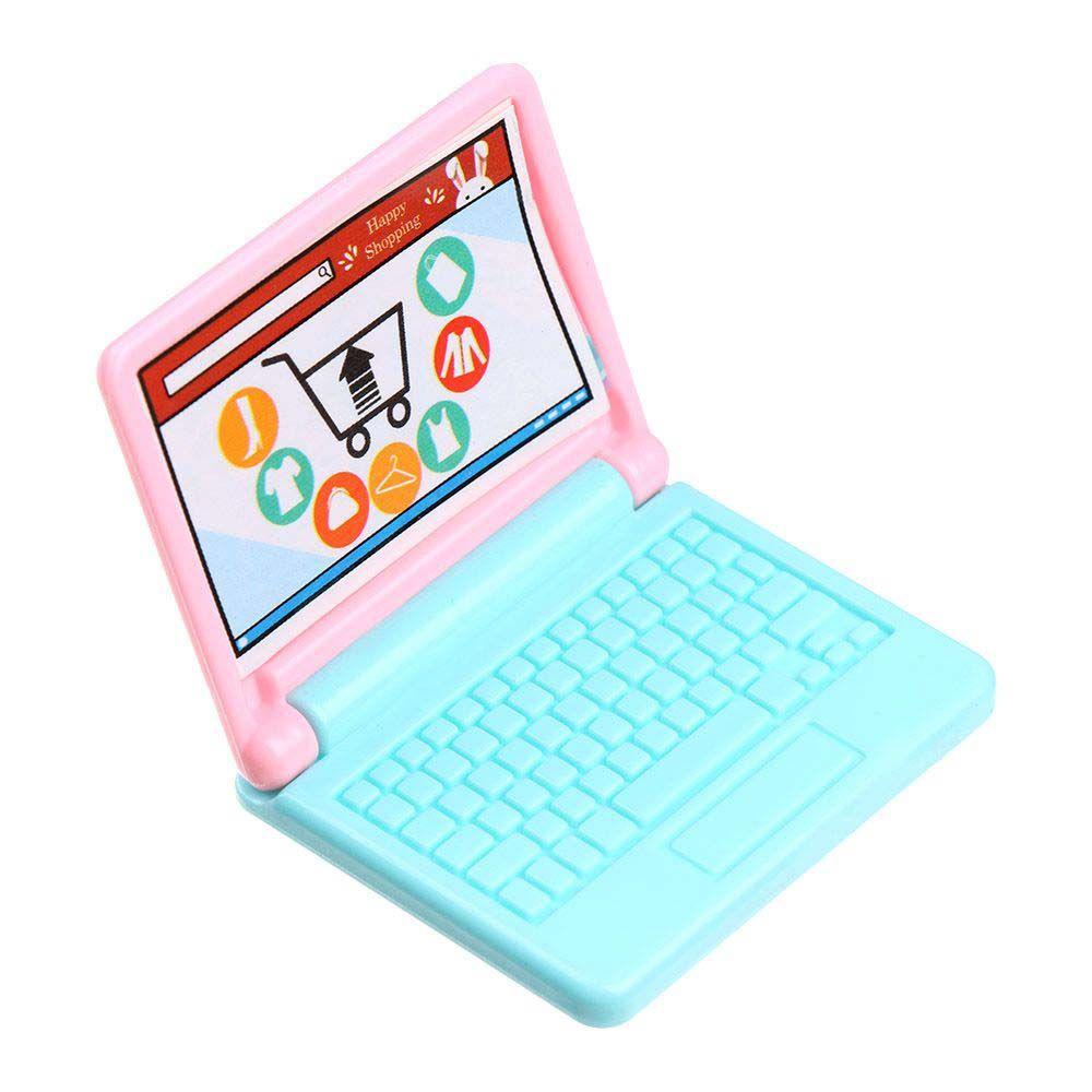 Mô Hình Máy Tính Xách Tay Mini 1: 12 Dùng Trang Trí Nhà Búp Bê