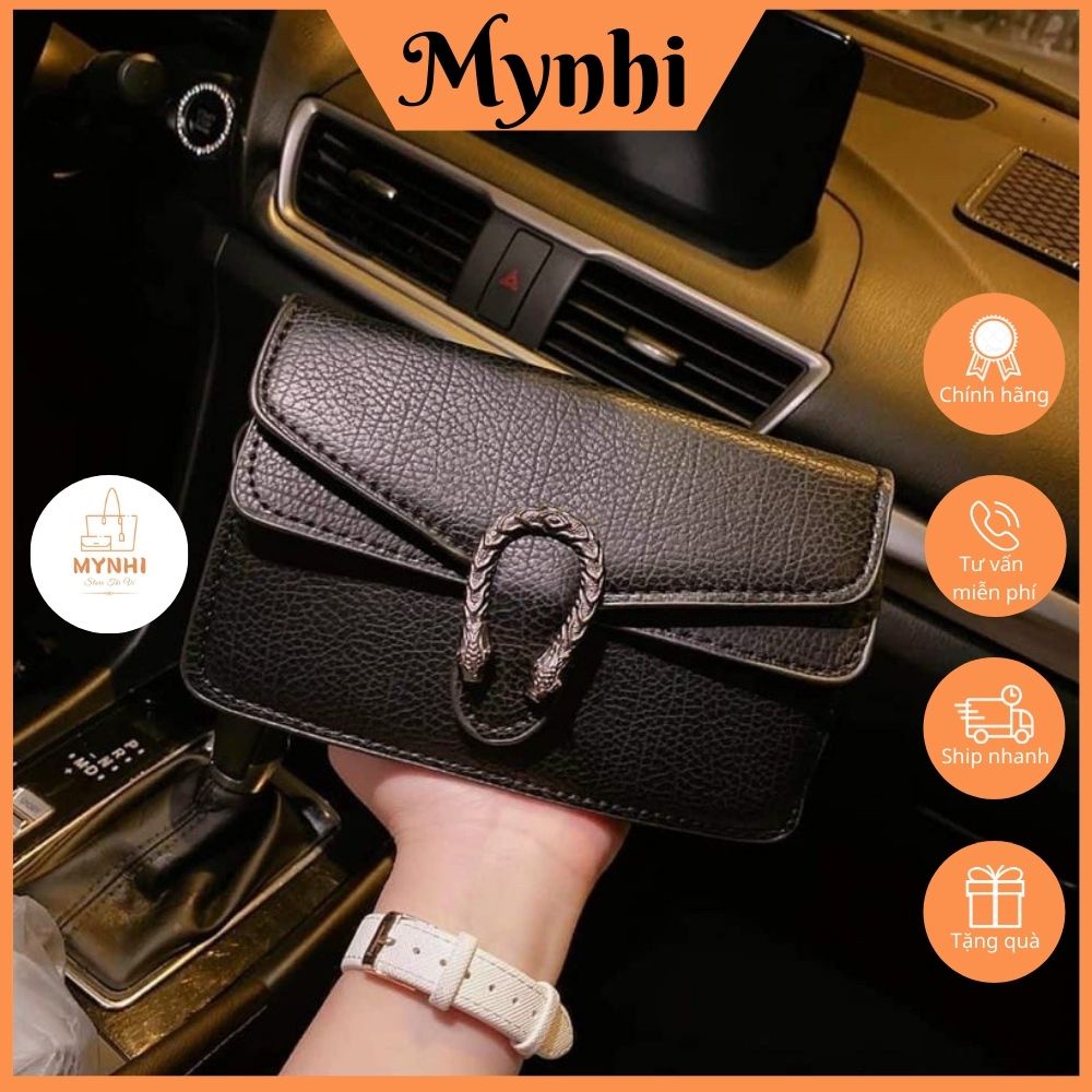 Túi đeo chéo dành cho nữ MYNHI khoá đầu rông kẹp nách hút chân SMN249