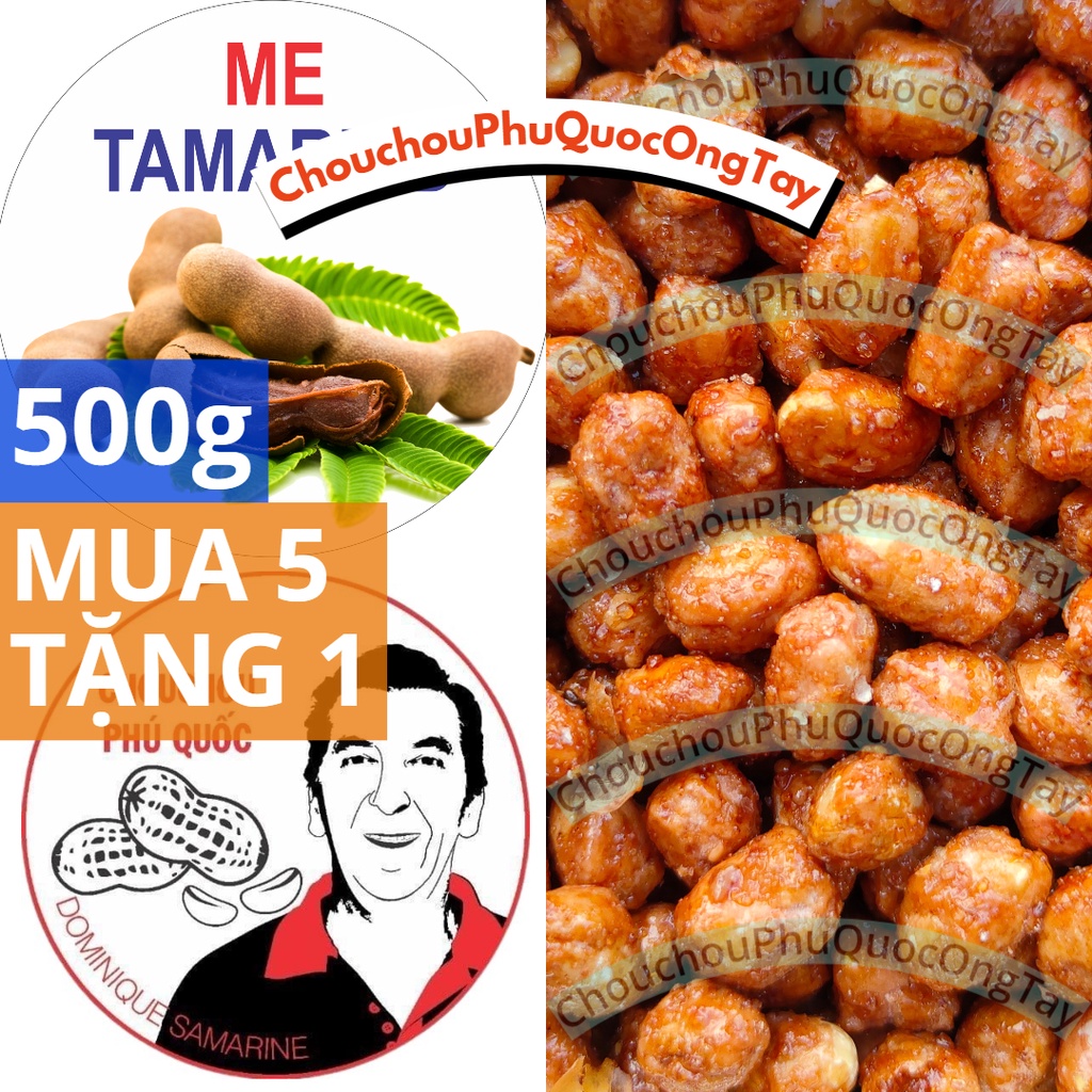 Đậu phộng vị me CHOUCHOU PHÚ QUỐC ÔNG TÂY - Đặc sản Phú Quốc | ChouchouPhuQuocOngTay