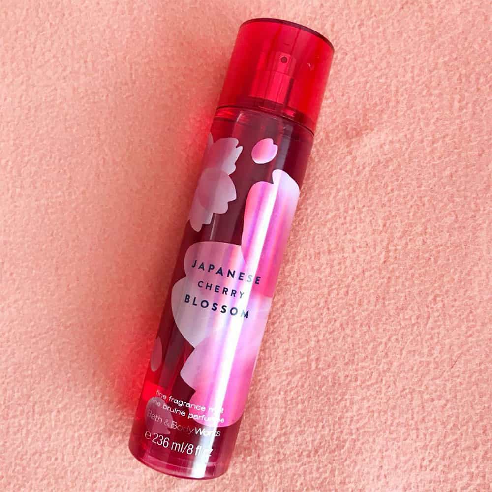 Xịt thơm toàn thân ánh nhũ Bath & Body Works - Japanese Cherry Blossom 2020