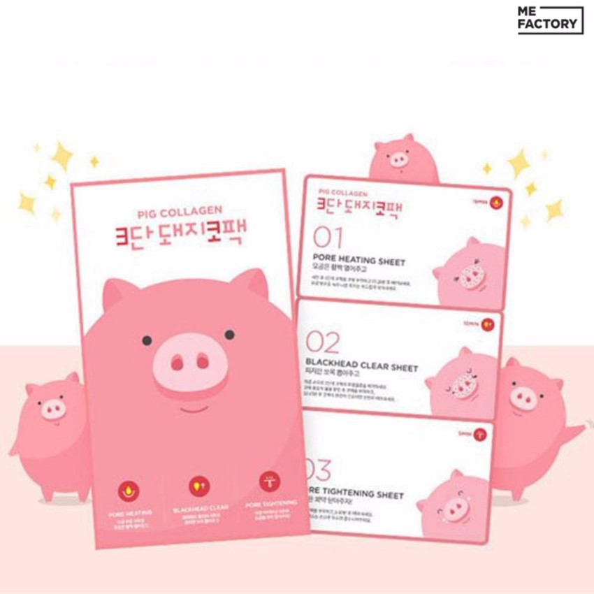 Miếng Lột Mụn 3 Bước MEFACTORY