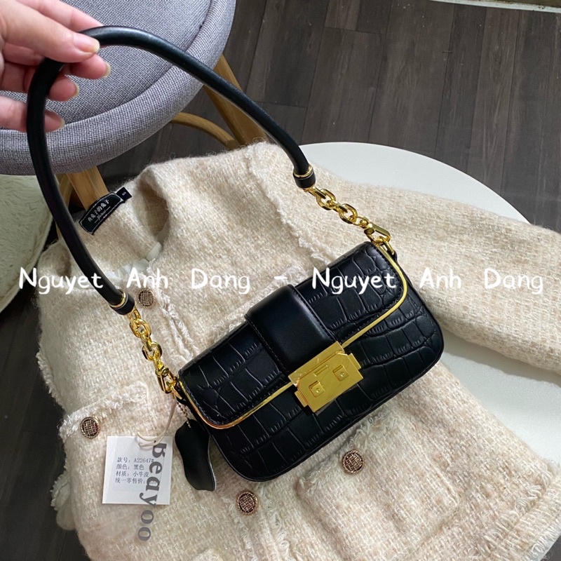 Túi Hộp Da Bò Bedyoo Nội Địa
