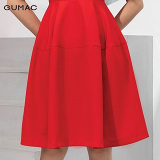 Đầm nữ xòe xếp ly cổ DA10223 GUMAC