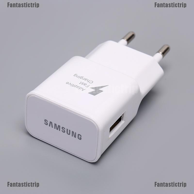 Củ Sạc Nhanh Cổng Usb Cho Samsung Galaxy S6 S7 Edge Note 4 5