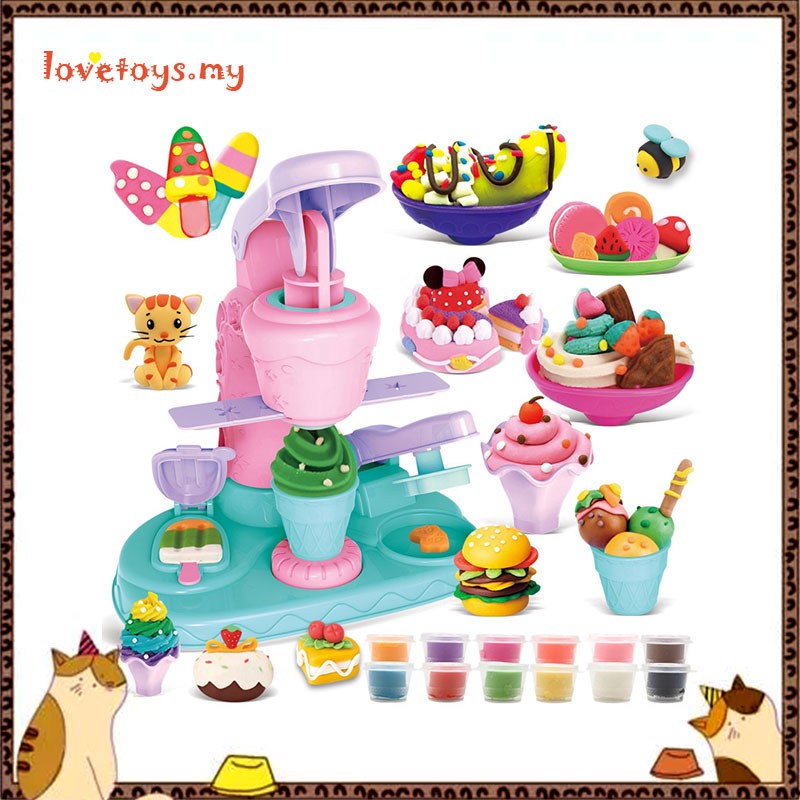 Set 26 Món Đồ Chơi Làm Kem Độc Đáo Cho Bé