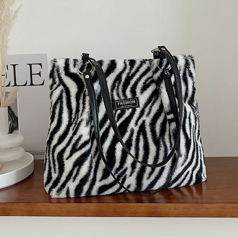 Balo đeo vai IELGY màu trơn/ họa tiết cỡ lớn phong cách Hàn Quốc cổ điển thời trang cho nữ