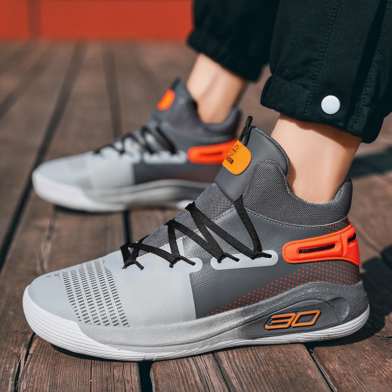 Size: 39-45 giày bóng rổ Stephen  Giày bóng rổ chất lượng cao Đế cao su chống mài mòn chống trơn trượt