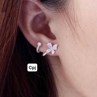 Bông tai nữ, bông tai bạc nữ kẹp hình hoa 💐 rẻ đẹp nhất 🥇XƯỞNG BẠC PHƯƠNG CẢNH CPJ