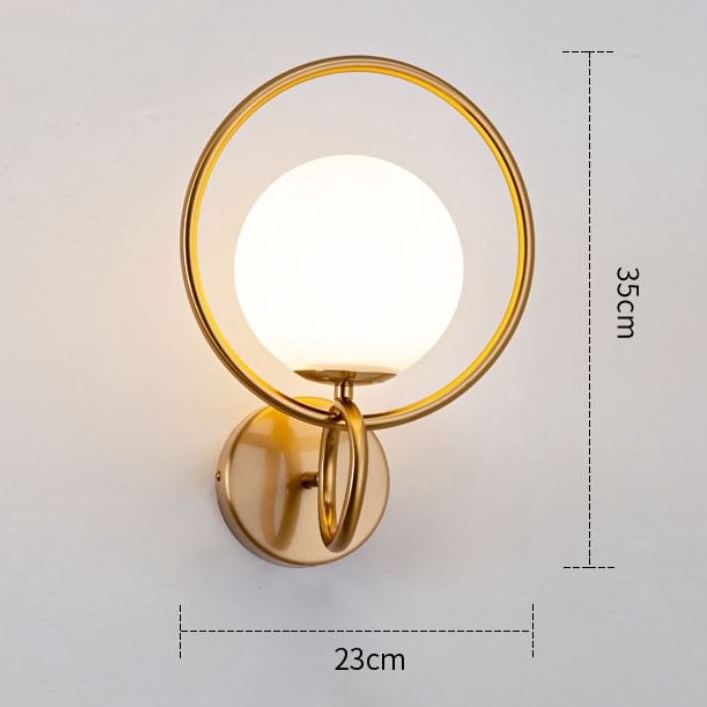 Đèn tường MONSKY TECKE cao cấp trang trí nhà cửa sang trọng - kèm bóng LED chuyên dụng.