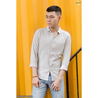 Áo sơ mi nam sọc nhỏ