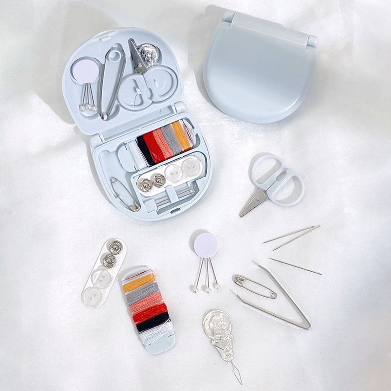 Dụng cụ kim chỉ may vá HOA QUẢ MINI bỏ túi tiện lợi - nội địa Trung