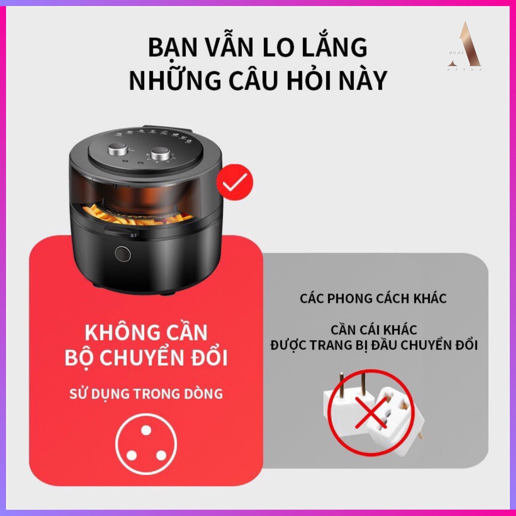 Nồi Chiên Không Dầu AIRFRYER - dung tích 9L - Giá cực tốt, bảo hành 12 tháng