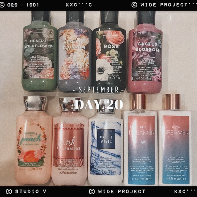 Sữa dưỡng ẩm nhiều mùi bath & body works - LOTION BBW