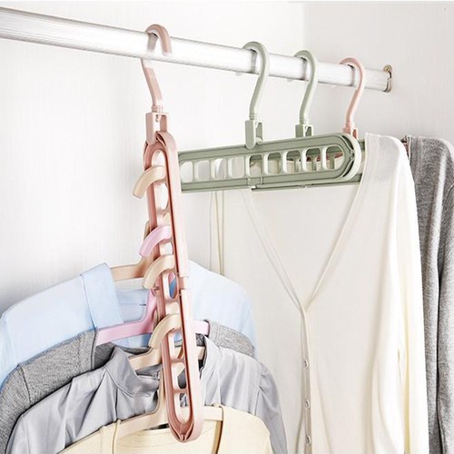 MÓC TREO QUẦN ÁO 9 LỖ ĐA NĂNG