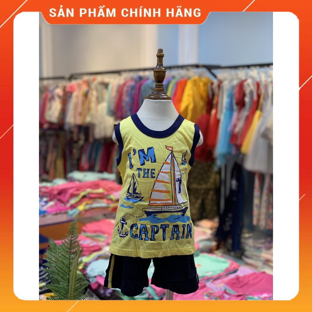 BỘ COTTON SÁT NÁCH OSHKOSH BÉ TRAI SIZE 1-7T. Chất liệu cotton mềm mịn, thoáng mát. Thương hiệu LITIBABY