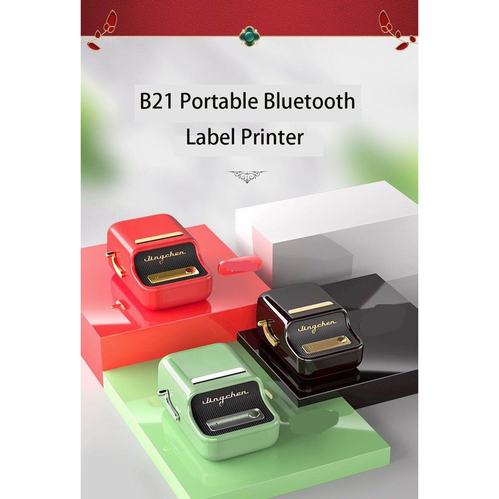 Máy In Nhãn Bluetooth B21 Cỡ 20mm Đến 50mm
