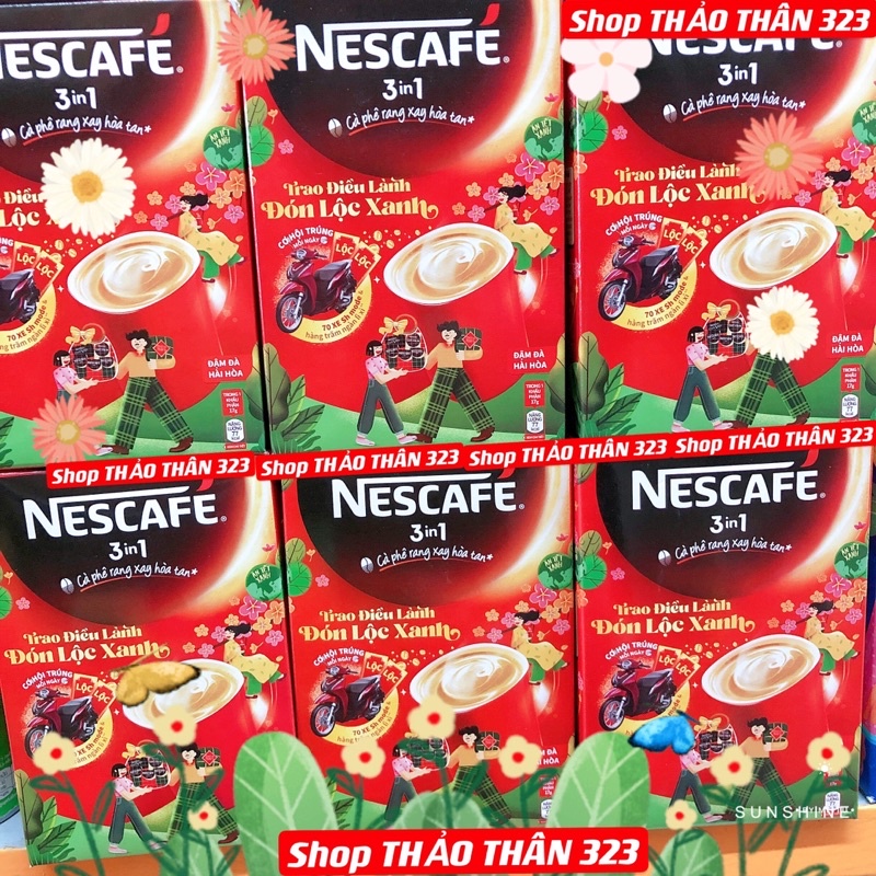 Cà phê NESCAFE 3in1 ĐẬM ĐÀ VỊ CÀ PHÊ (20gói x 17g)