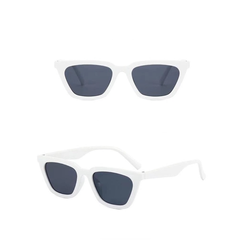 Kính mát mắt mèo gọng nhỏ phong cách Âu Mỹ thời trang sành điệu