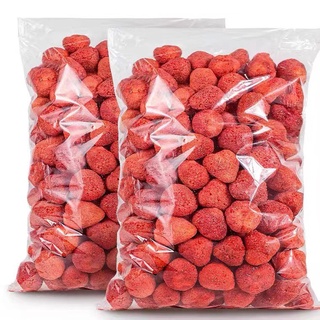 Dâu tây sấy giòn nguyên quả, túi zip 100gram siêu ngon, yumystore86
