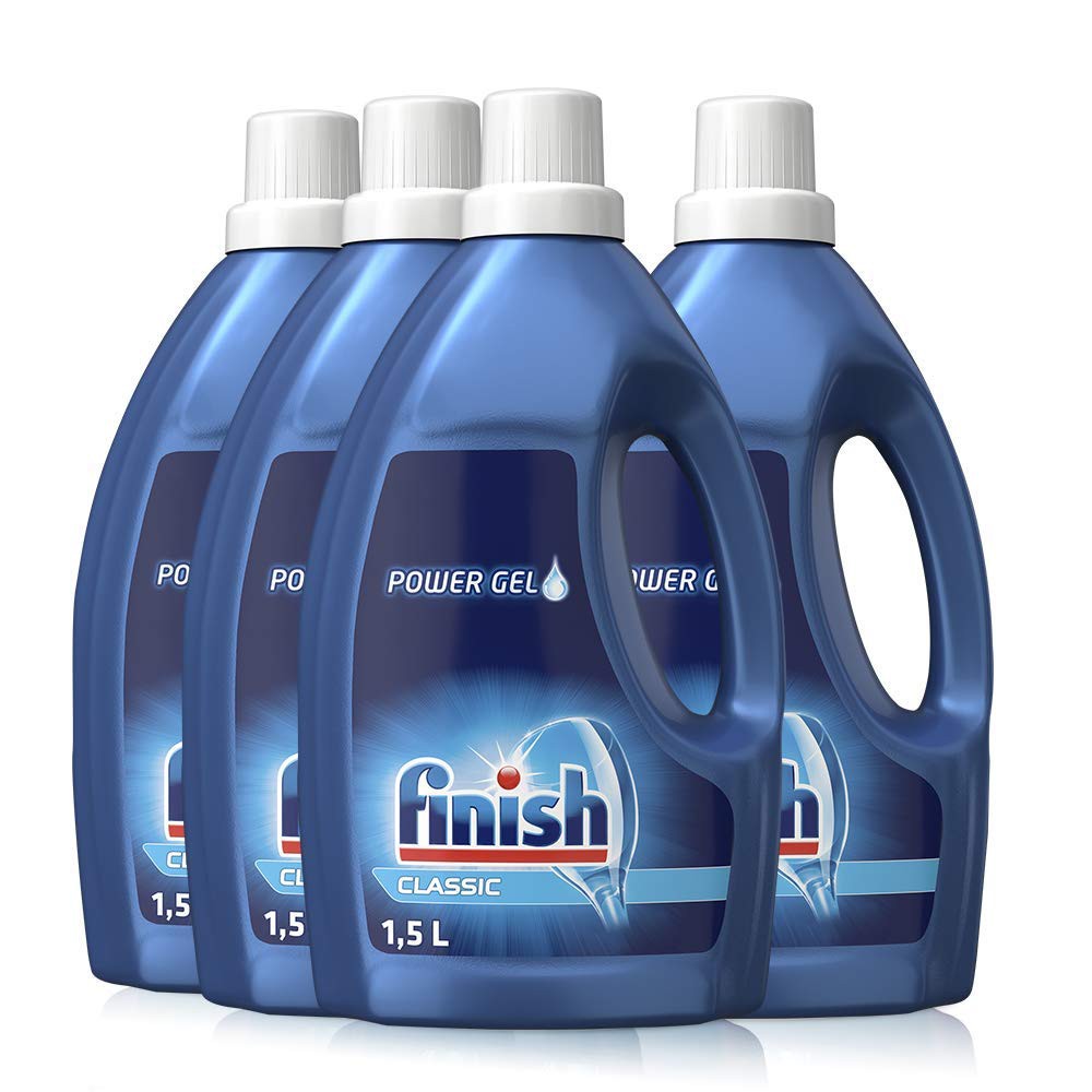 [HCM] Gel rửa chén bát - Finish Classic Power Gel 1.5L Nhập Khẩu Chính Hãng