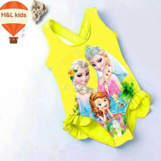 Áo bơi một mảnh in Elsa 25 - 38kg