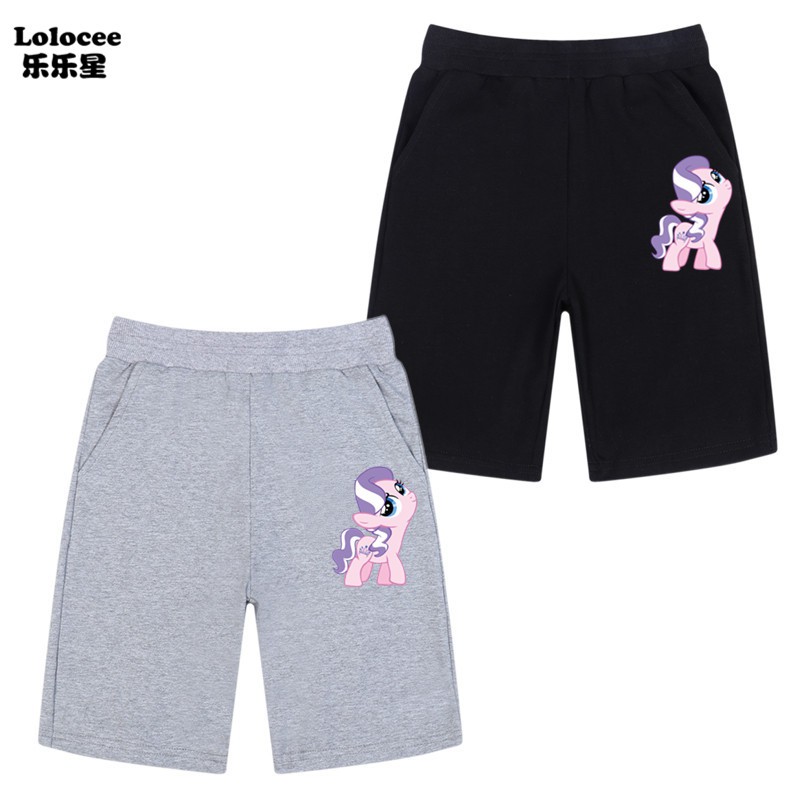 MY LITTLE PONY Quần Short Cotton In Hình Ngựa Pony Cho Bé Gái