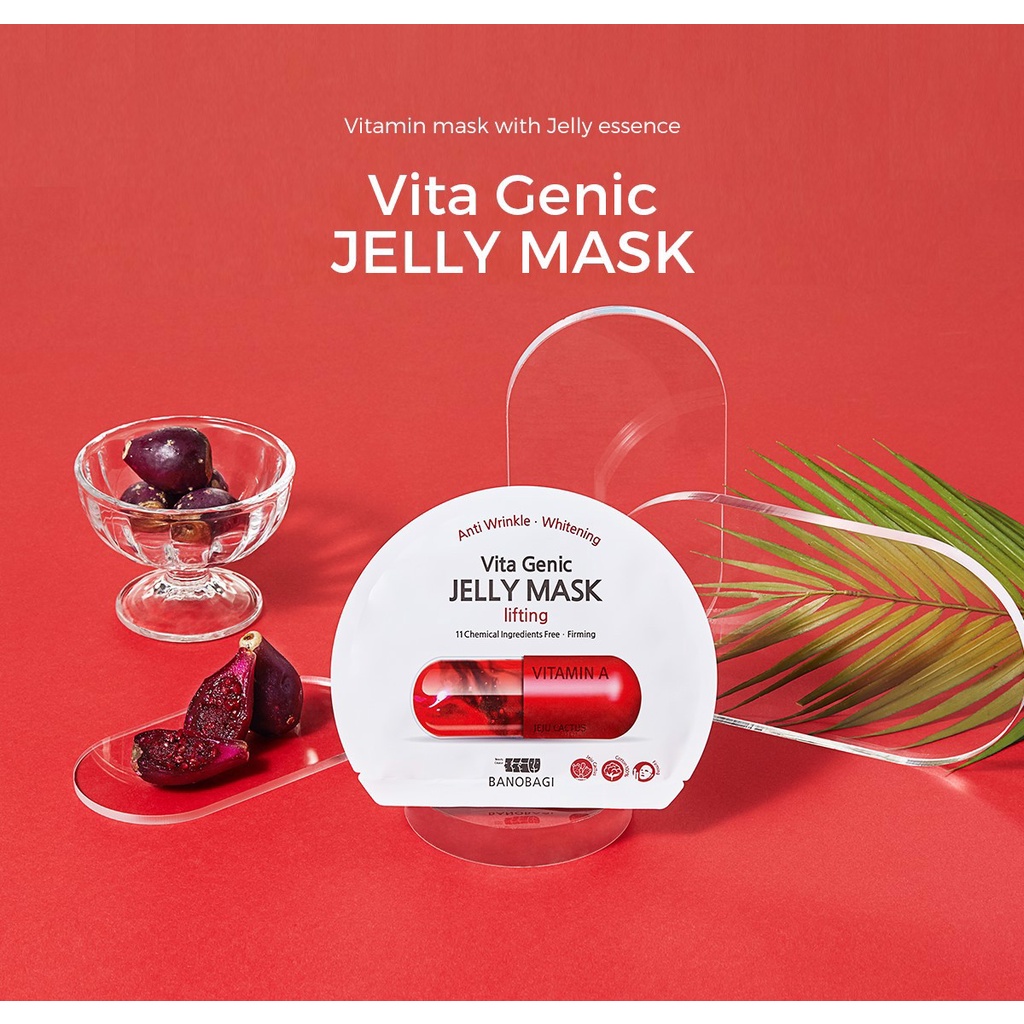 Mặt Nạ Bổ Sung Vitamin Banobagi Vita Genic Jelly Mask Hàn Quốc