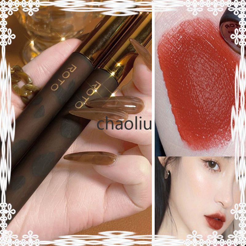 cbsafhgA Son Kem Chất Lì ROTO Amber Lip Glaze Matte Air Lip Glaze Velvet Matte BGZXDFG
