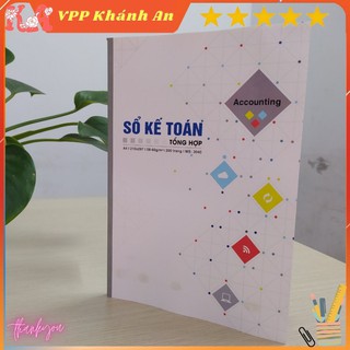 2 Sổ kế toán tổng hợp A4 200 trang
