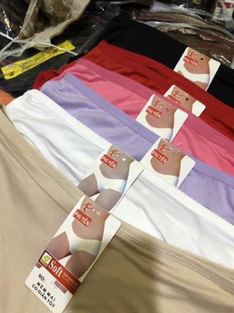 Combo 5 Quần lót cotton bigsize thun xịn LO5