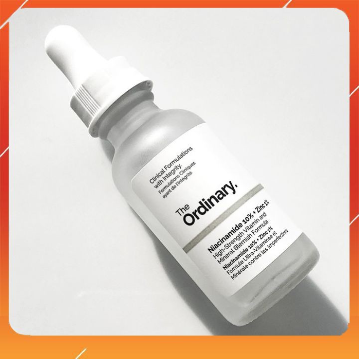 [Ordinary Zinc 1%] Serum The Ordinary Niacinamide 10% + Zinc 1% chính hãng 30ml