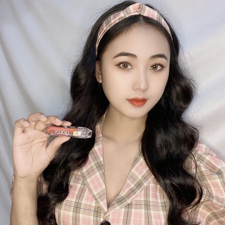 Son Lì Son Kem  DOLLY DIAMOND VELVET Không Chì Cao Cấp Chính Hãng