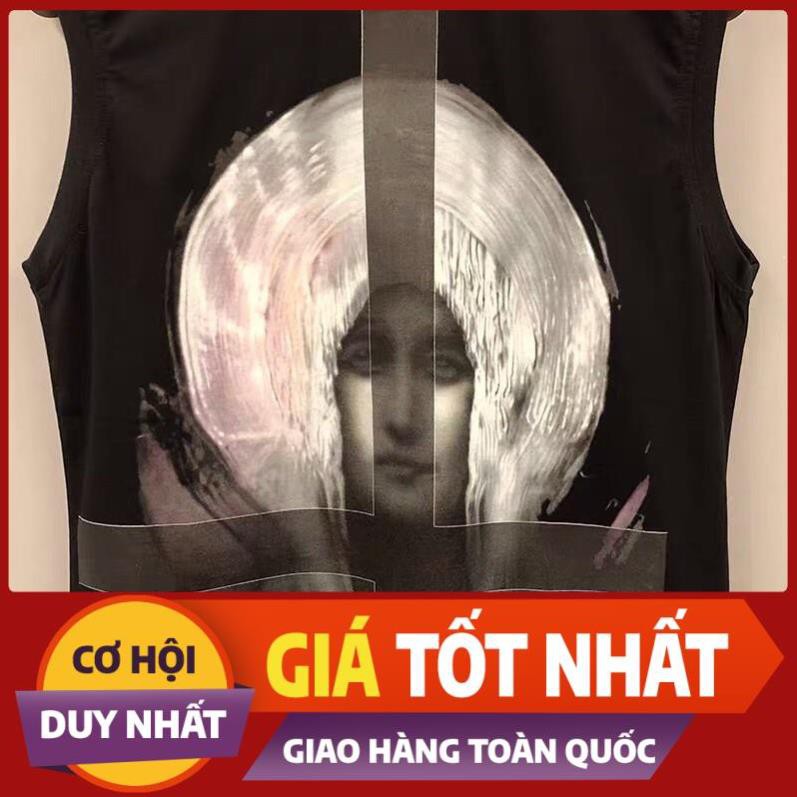 RẺ MẠT áo thun unisex ba lỗ phản dạ quang sáng in hoạ tiết pháp cổ điển