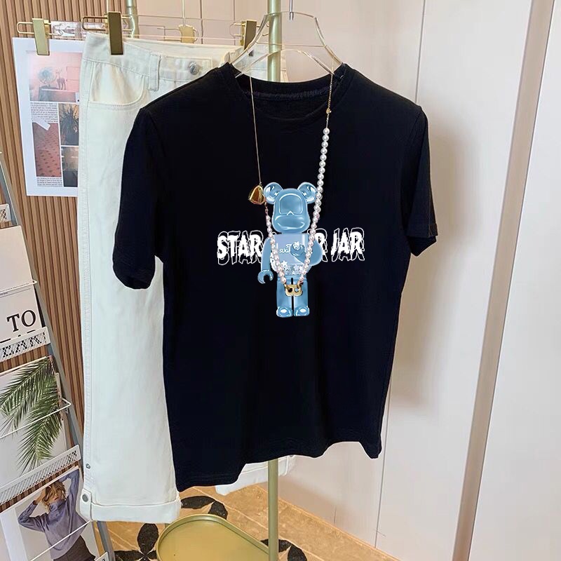 NRVP Áo Thun Tay Ngắn Cổ Tròn Thời Trang Mùa Hè Phong Cách Hàn Quốc 2022 Cho Nam Và Nữ