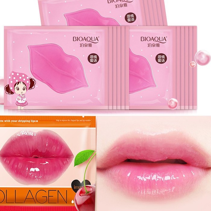 Mặt Nạ Môi Collagen Cherry Images Giúp Môi Mềm Mại Hồng Hào Căng Bóng Dưỡng Cấp Ẩm Cho Môi | BigBuy360 - bigbuy360.vn