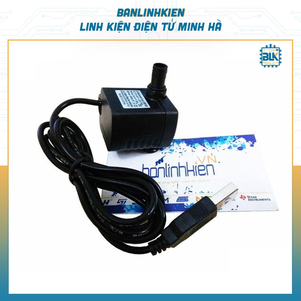 Máy Bơm Bể Cá DC3.5-9V 3W 180L/H MB-USB-1020