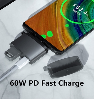 Đầu Chuyển Đổi Usb-C Sang Usb 3.0 Pd 60w Cho Android / Mac