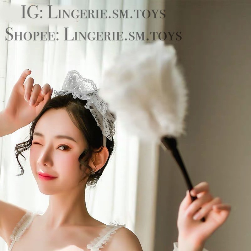 Chổi Lông Vũ Phối Hợp Cùng Set Trang Phục Cosplay | Cosplay Sexy | Cosplay Hầu Gái | BigBuy360 - bigbuy360.vn