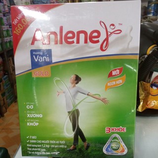 Sữa bột Anlene Gold hương vani 1200g (trên 40 tuổi)
