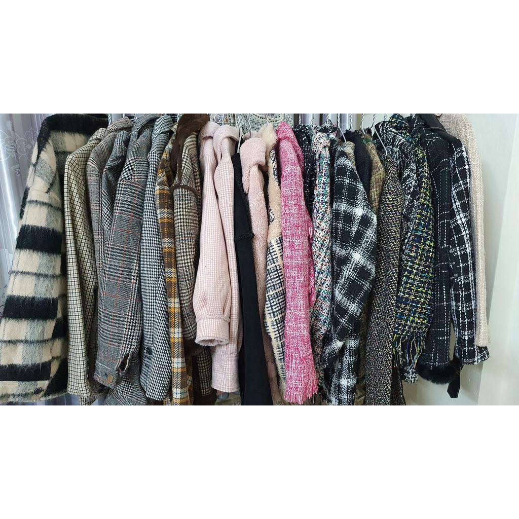 ÁO Khoác Dạ TWEED, Váy Dạ TWEED, Gile TWEED, Dạ Kẻ