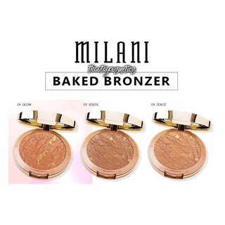 Phấn tạo khối ánh nhũ Milani Baked Bronzer