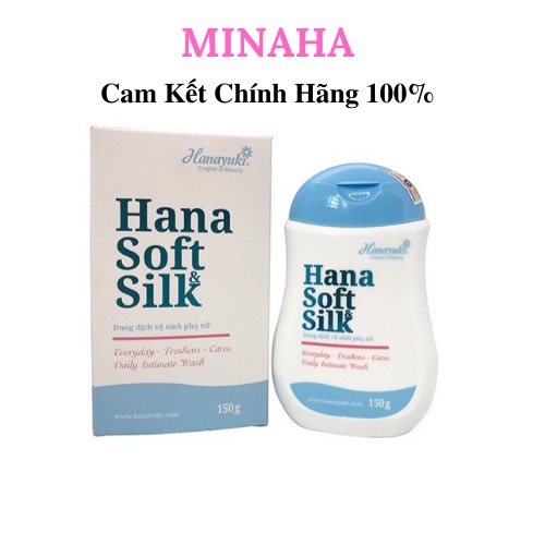 Dung Dịch Vệ Sinh Hana Soft Silk HanaYuki 150g(Che Tên Sản Phẩm Khi Gửi Hàng)