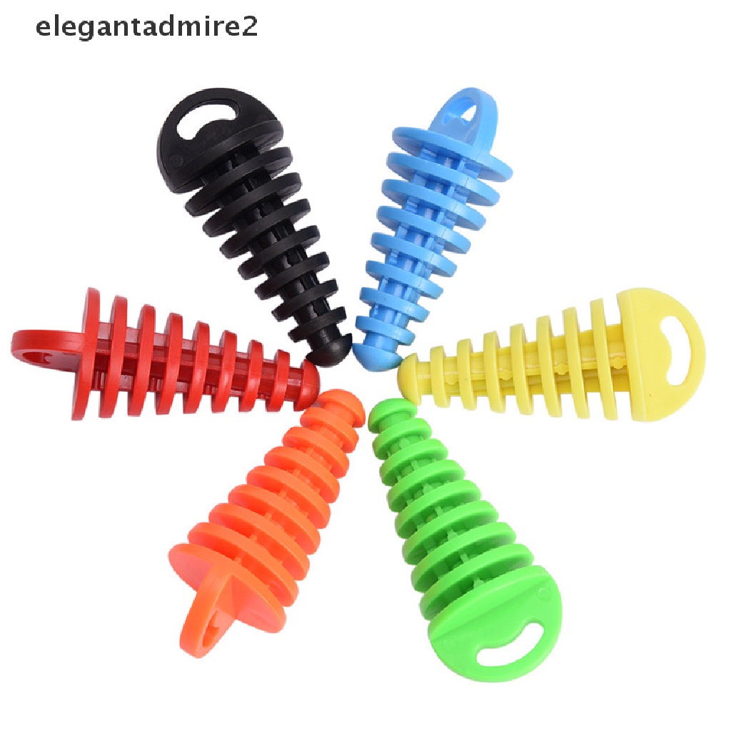 [gele] Motorcycle Exhaust Muffler Wash Plug Mute With Pipe Move Blow-Down Fit Silencer [ele]