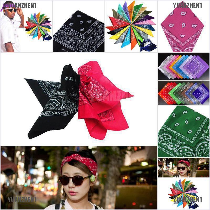 [YUANZHEN1] Khăn Trùm Đầu Bằng Cotton Hình Ngôi Sao Mùa Hè