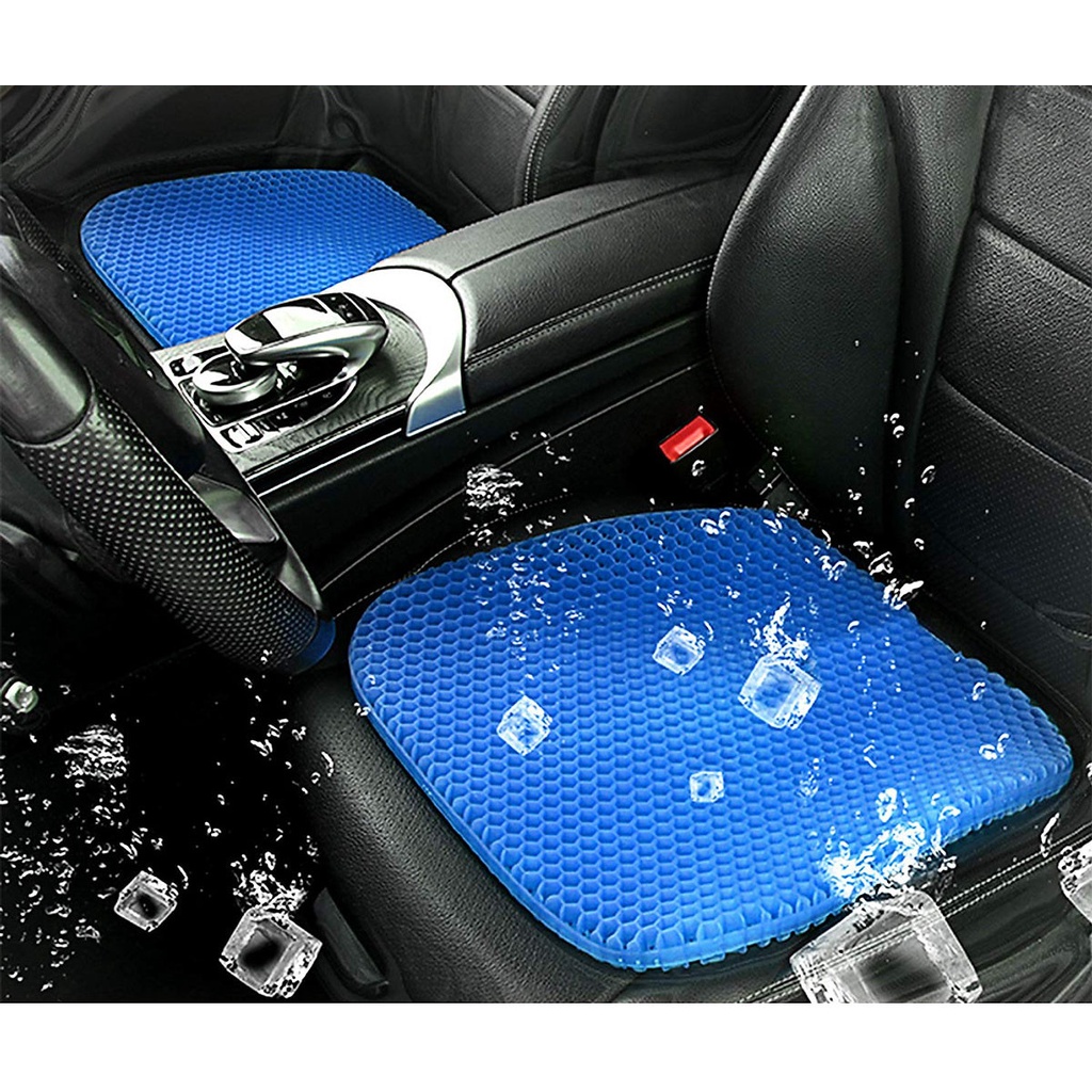 ĐỆM NGỒI 2 LỚP 3D THOÁNG KHÍ CHO NHỮNG NGƯỜI NGỒI LÂU - ĐỆM NGỒI SILICON MASSAGE KHÔNG ĐAU MỎI