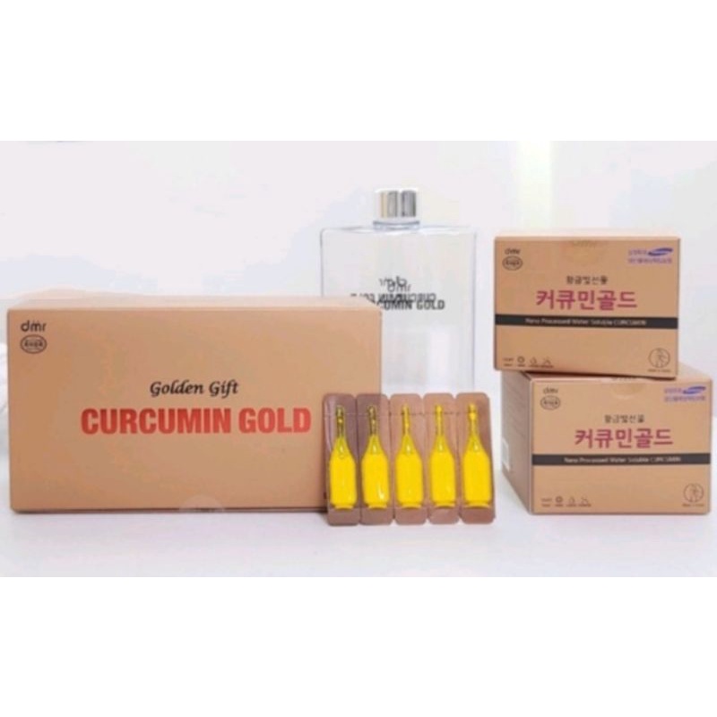 ⭐[10 ỐNG] Nghệ Nano Curcumin Gold, GOLDEN GIFT Hàn Quốc⭐