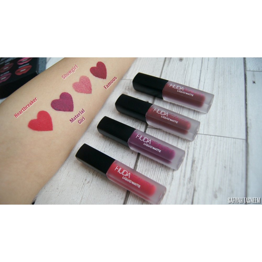Huda Beauty (Hàng Mới Về) Son Kem Lì Mini Màu Sắc Thời Trang Thương Hiệu Huda | BigBuy360 - bigbuy360.vn
