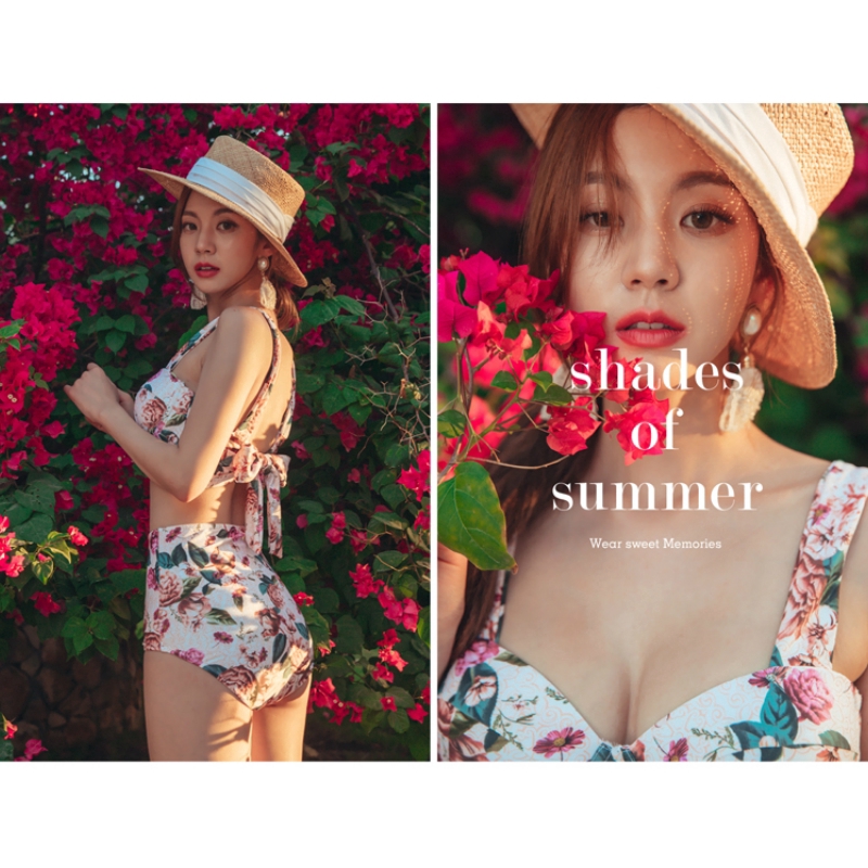 Set bikini họa tiết hoa quyến rũ thời trang cho nữ đi bơi đi biển 2020 | BigBuy360 - bigbuy360.vn