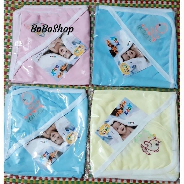 Chăn ủ có mũ 2 lớp cho bé (sỉ, lẻ)