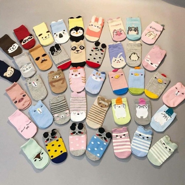 Set 1 Đôi Tất  Kids Đáng Yêu (Có Chống Trượt)